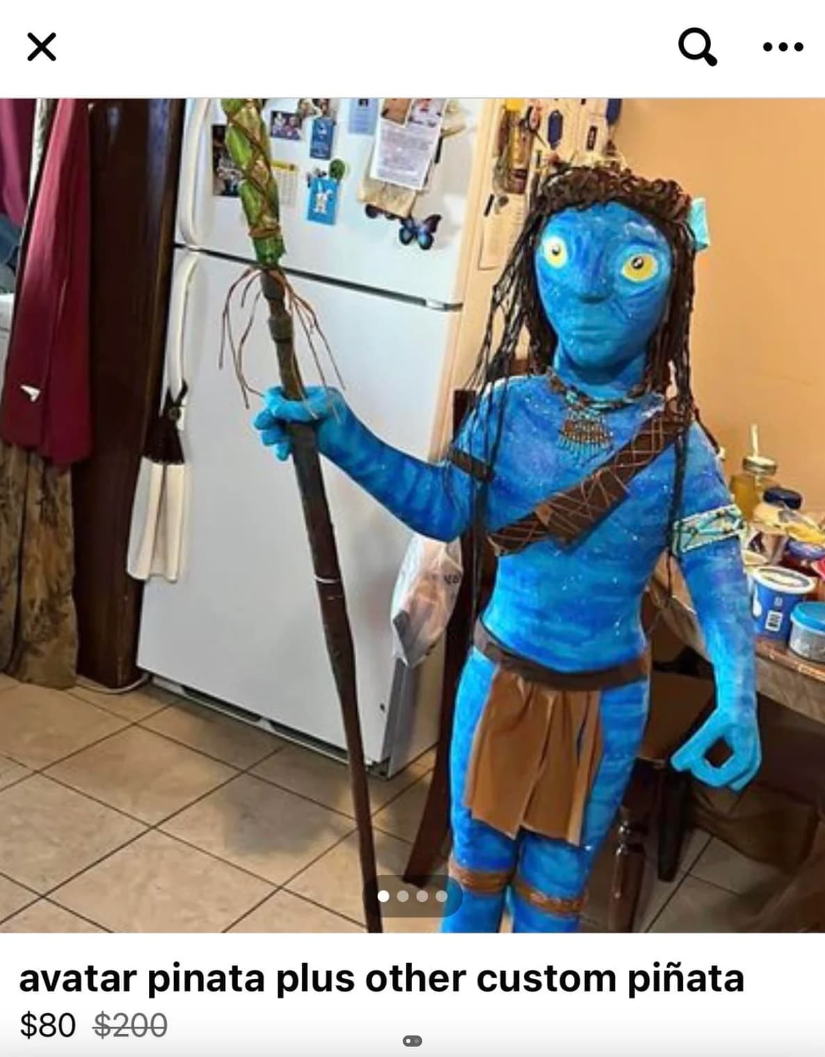 cosplay - B avatar pinata plus other custom piata $80 $200